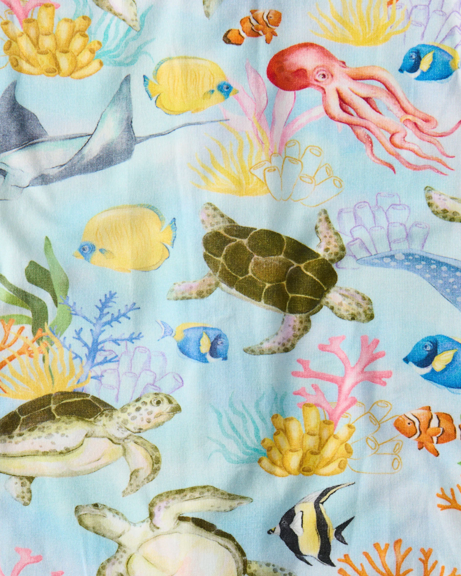 Reef Life Organic Short Sleeve Romper - Image 4