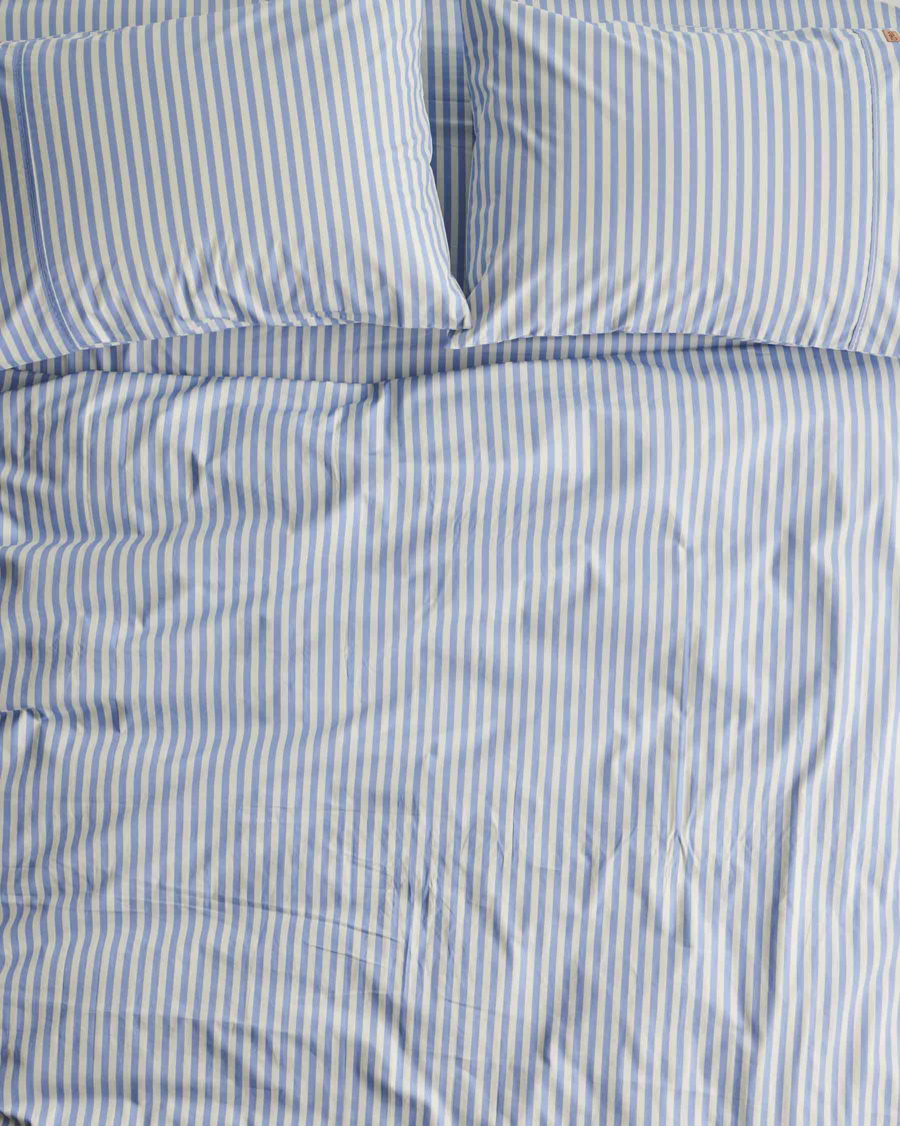 Seaside Stripe Organic Cotton Quilt Cover (US) - Image 4