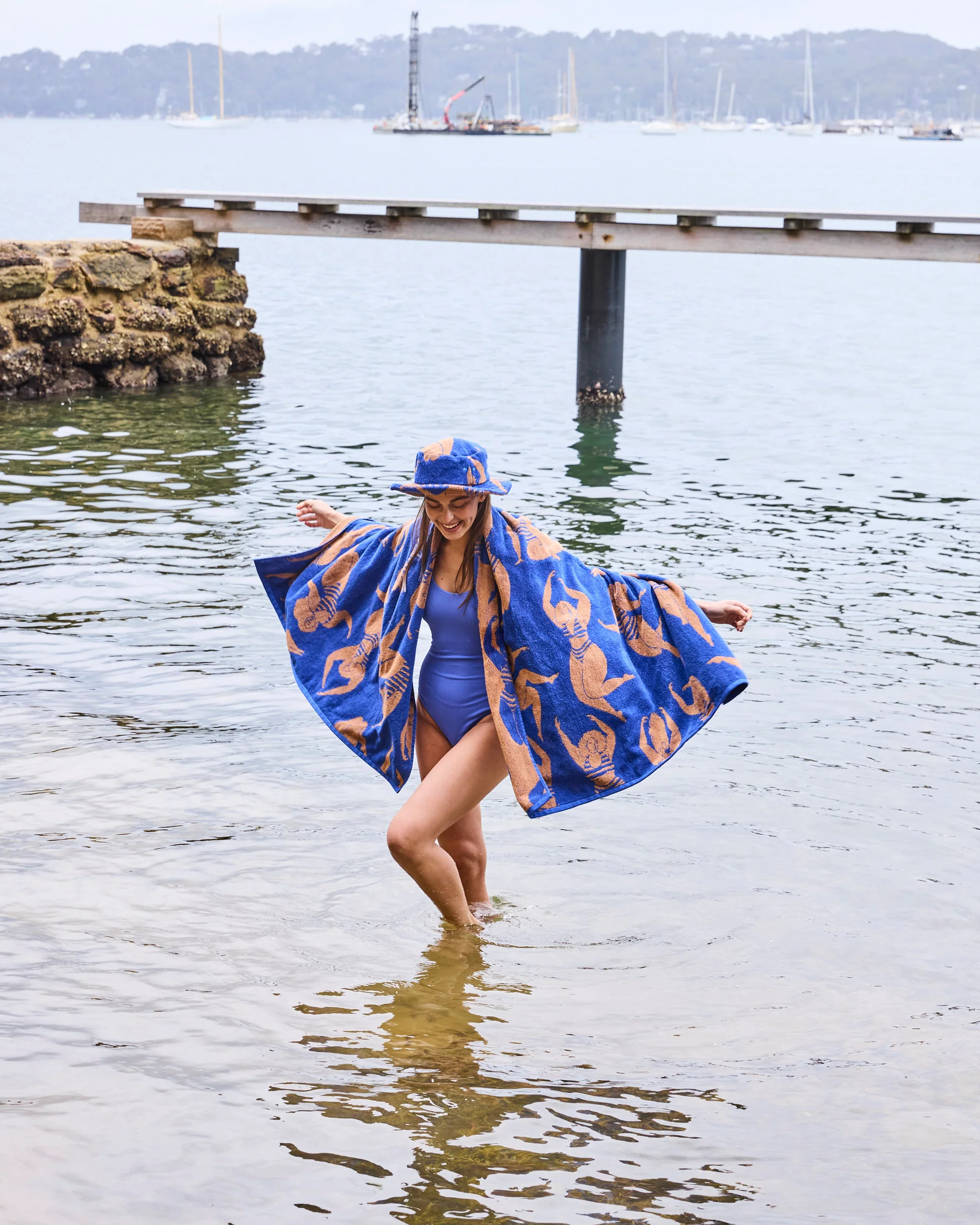 Sun Kissed Terry Beach Towel - Image 3