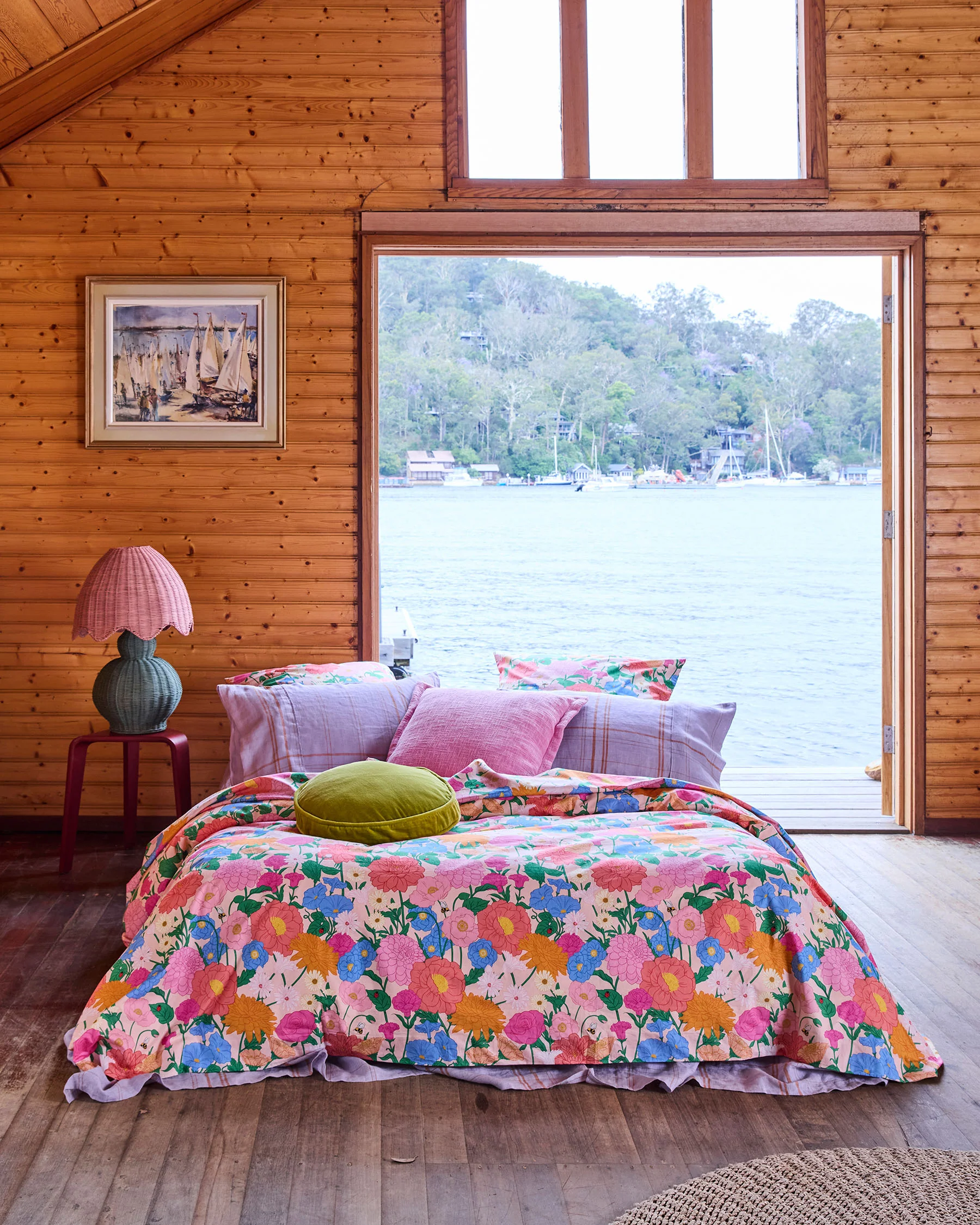 Sunset Delight Woven Cushion - Image 7