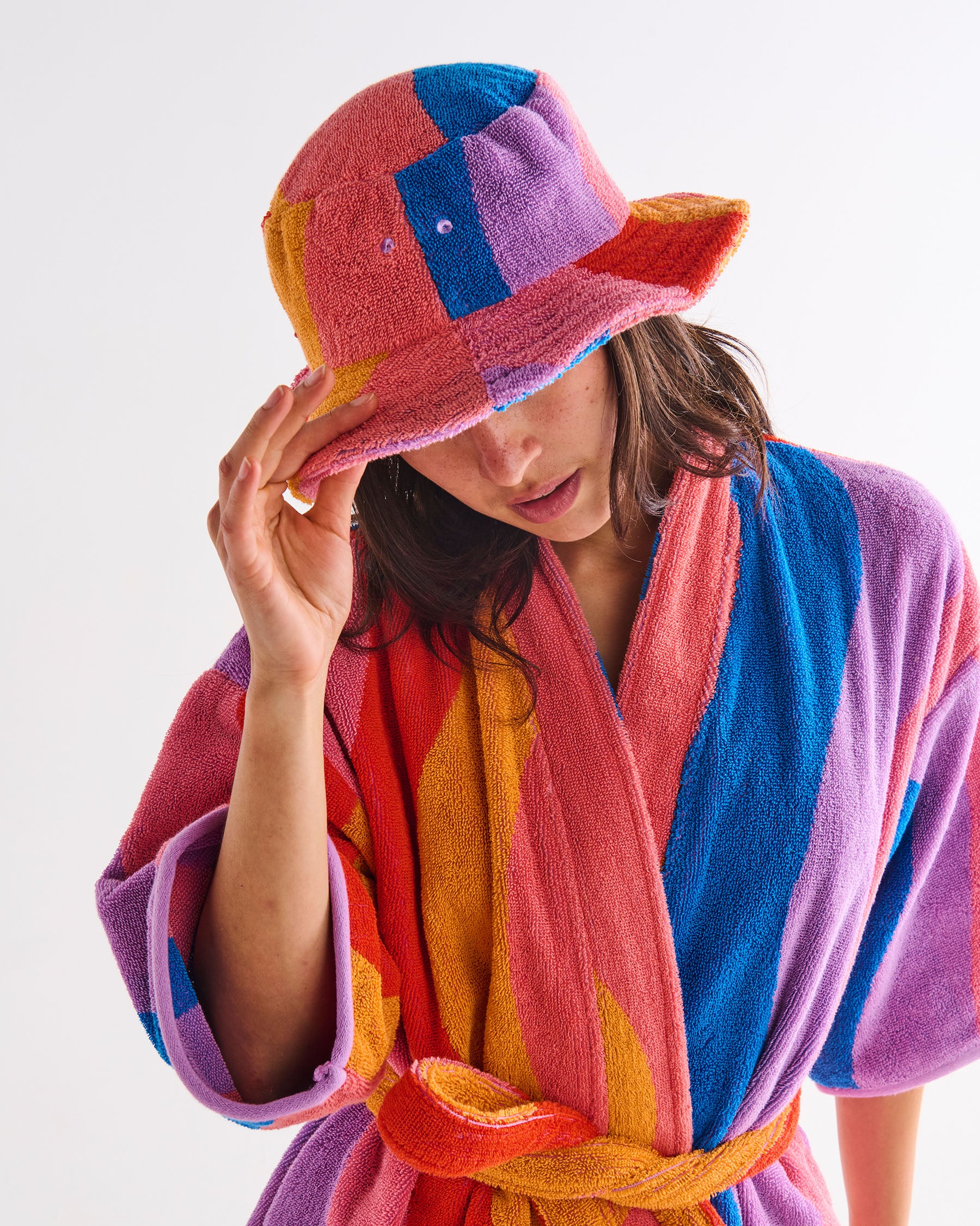 Surfs Up Terry Beach Hat - Image 6