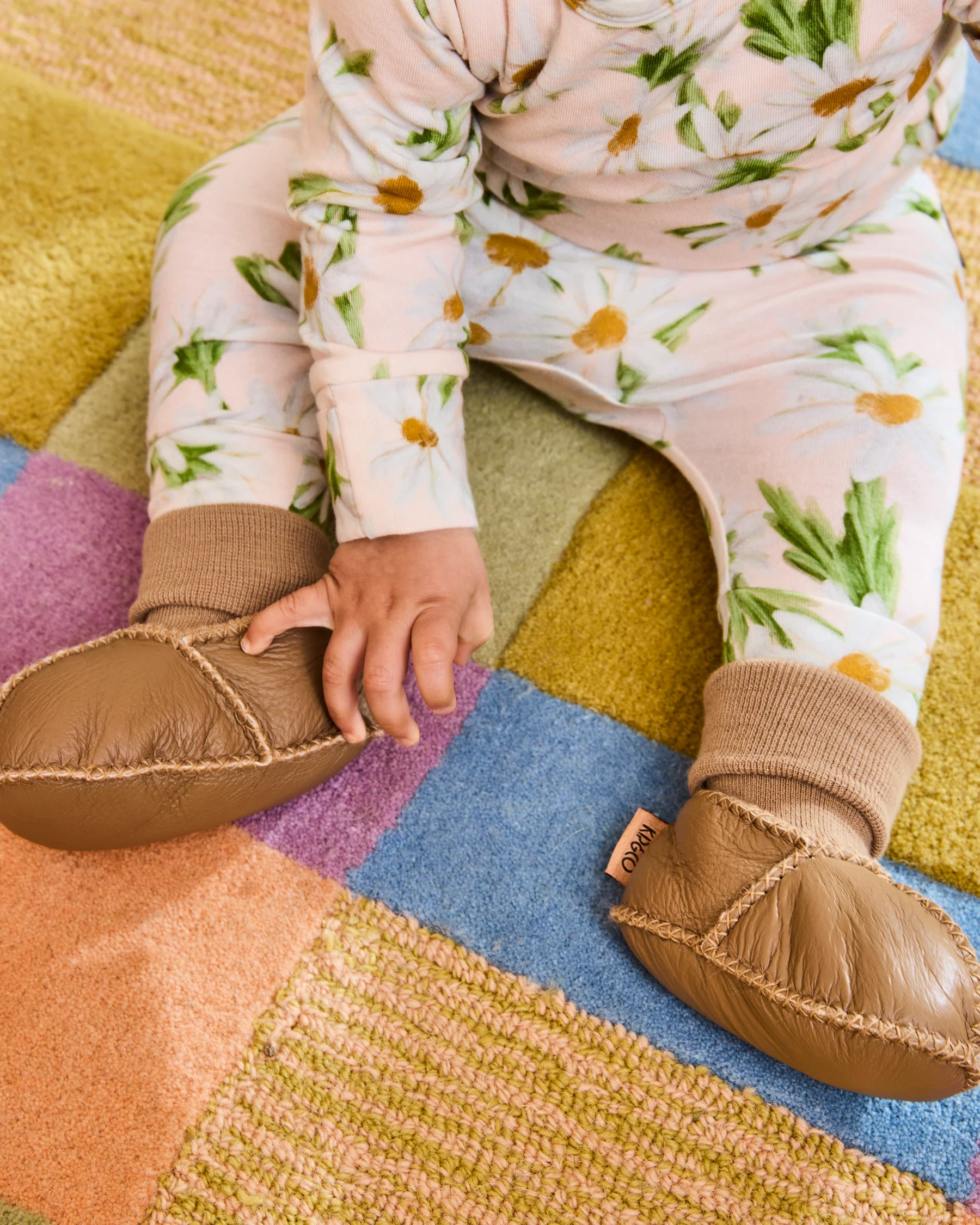 Sweet Daisy Organic Drop Crotch Pant - Image 2