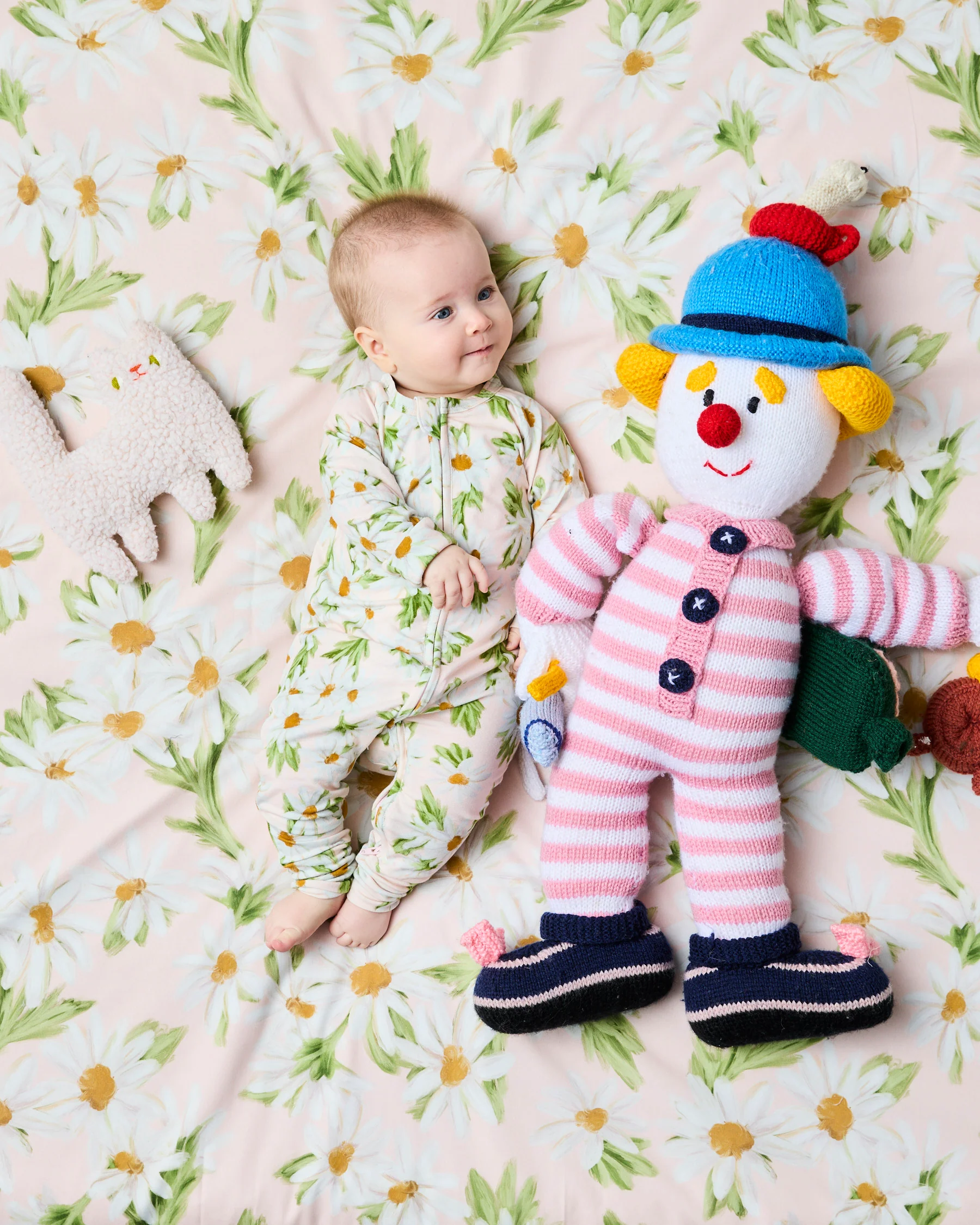 Sweet Daisy Organic Long Sleeve Zip Romper - Image 6