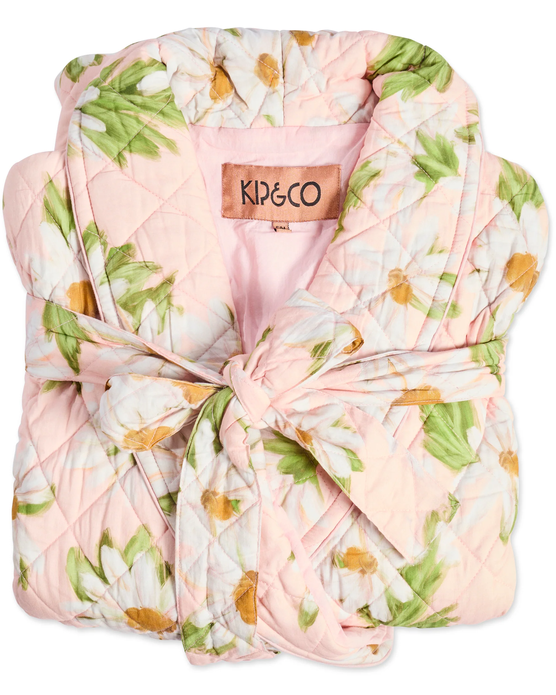 Sweet Daisy Quilted Cotton Robe - Image 6