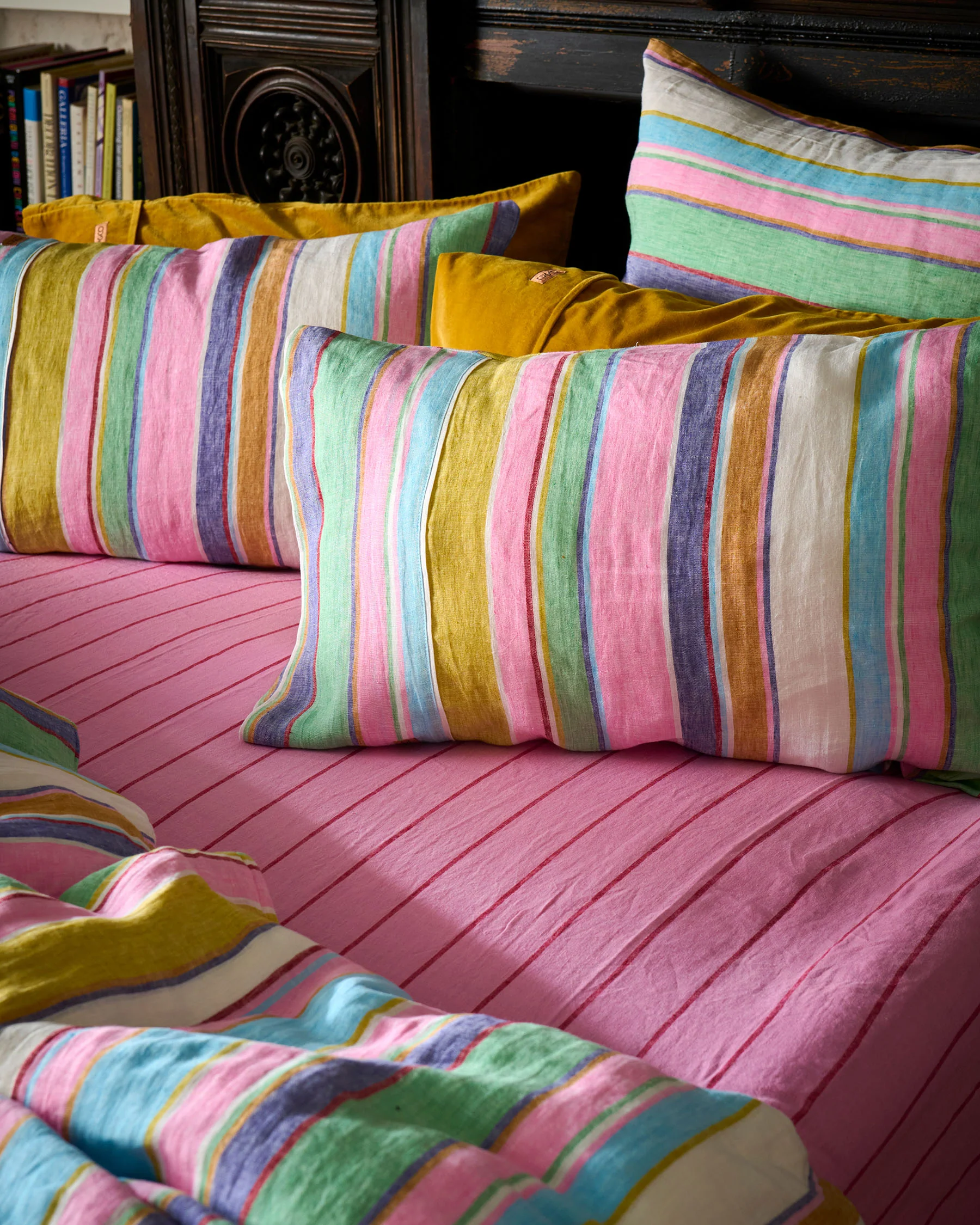 Tangier Days Linen Pillowcases - Image 4