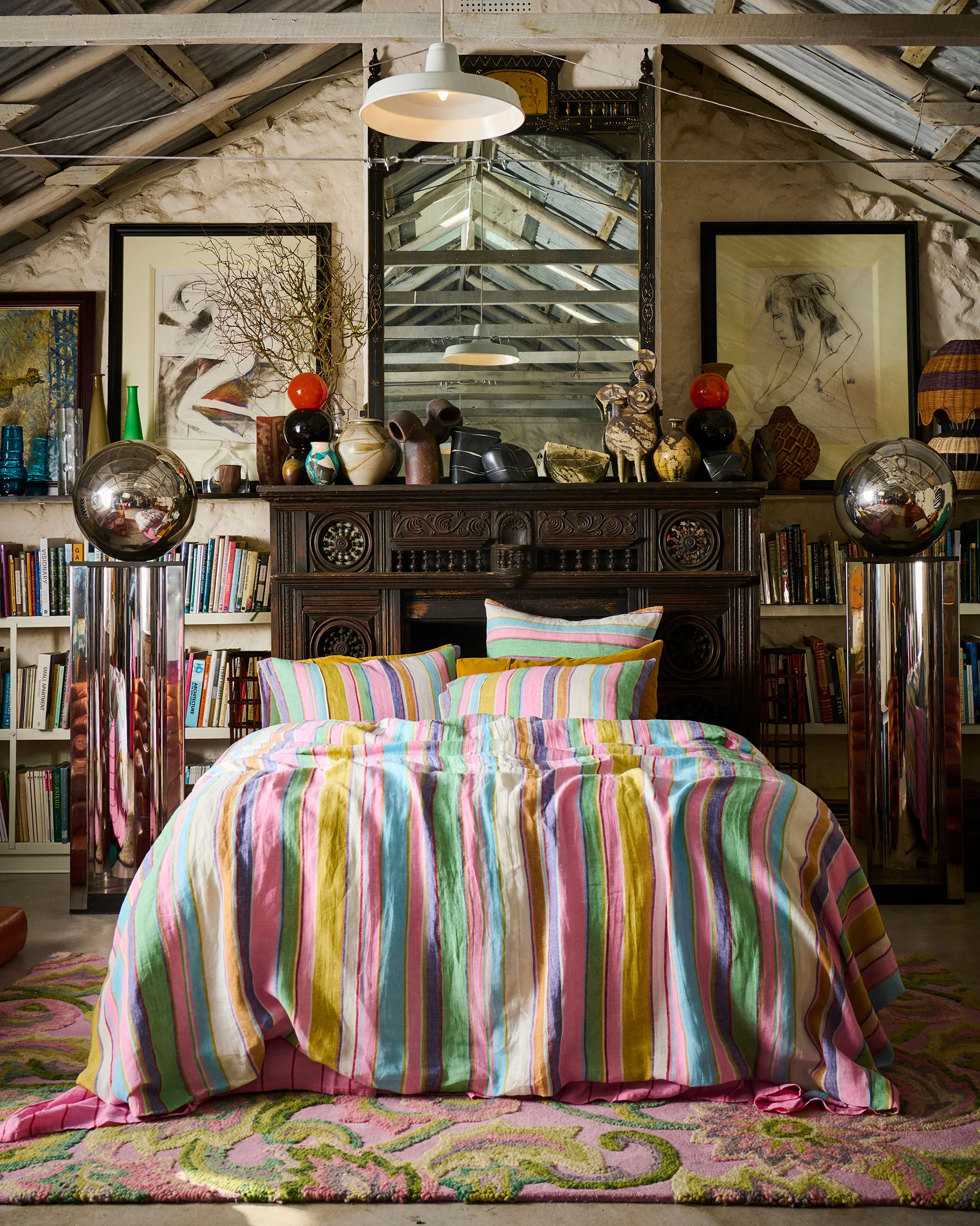 Tangier Days Linen Pillowcases - Image 5