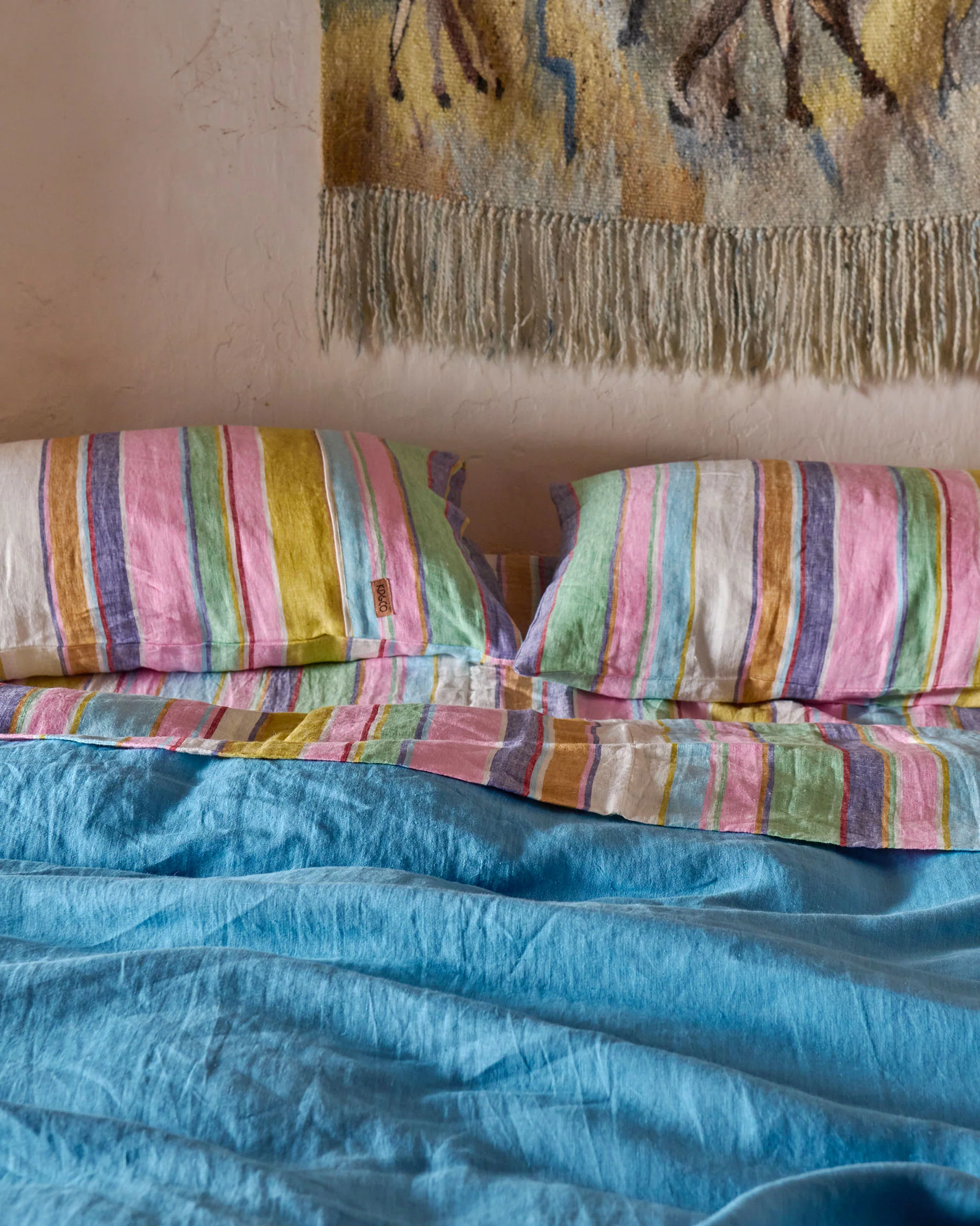 Tangier Days Linen Pillowcases - Image 6
