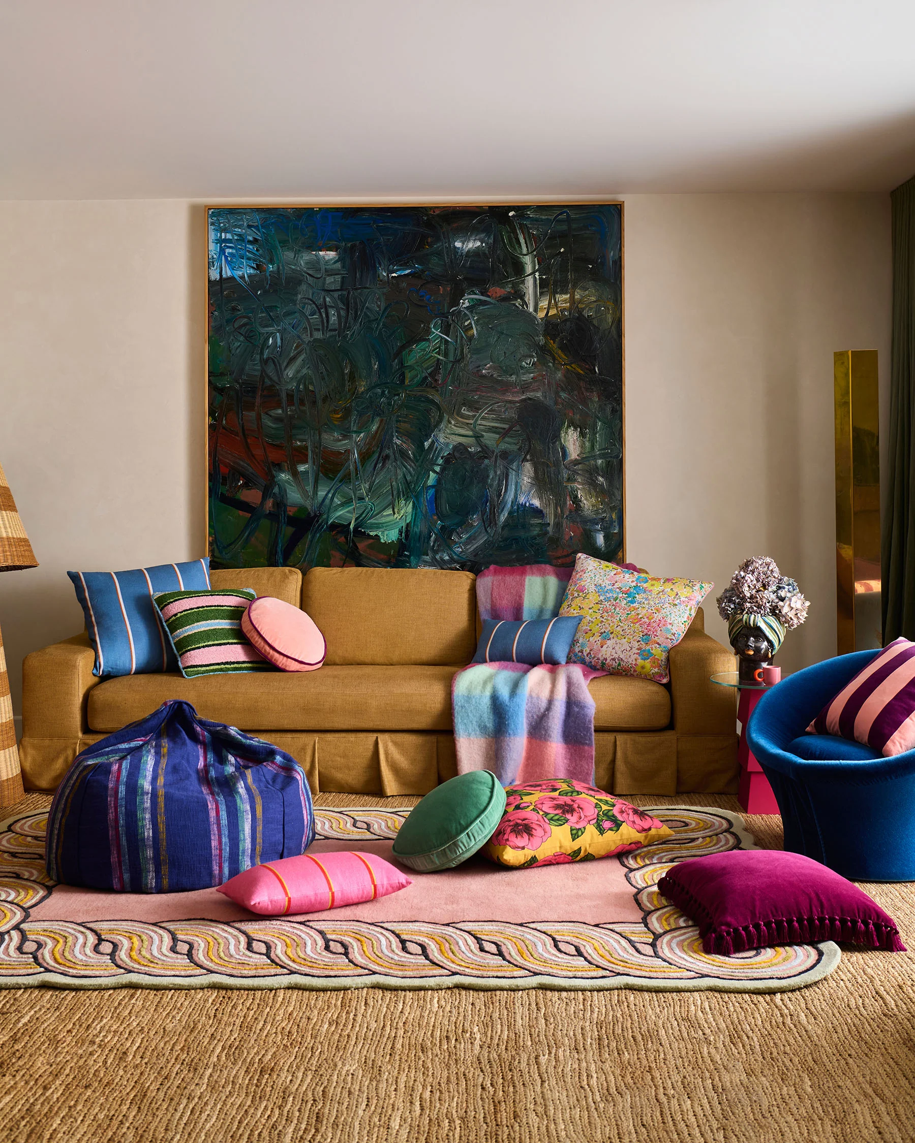 Tangier Days Woven Beanbag - Image 3