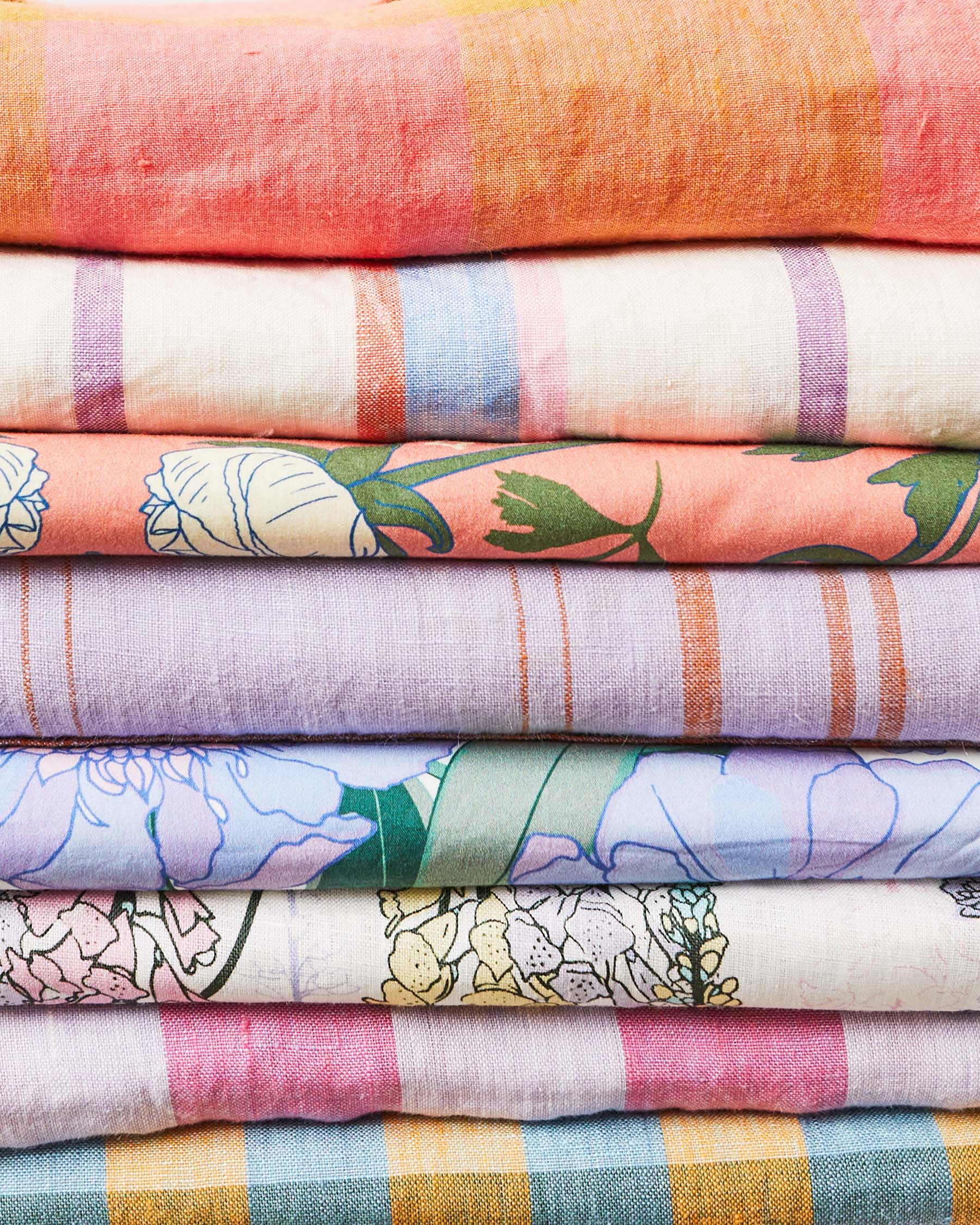 Toasted Marshmallow Linen Flat Sheet - Image 4