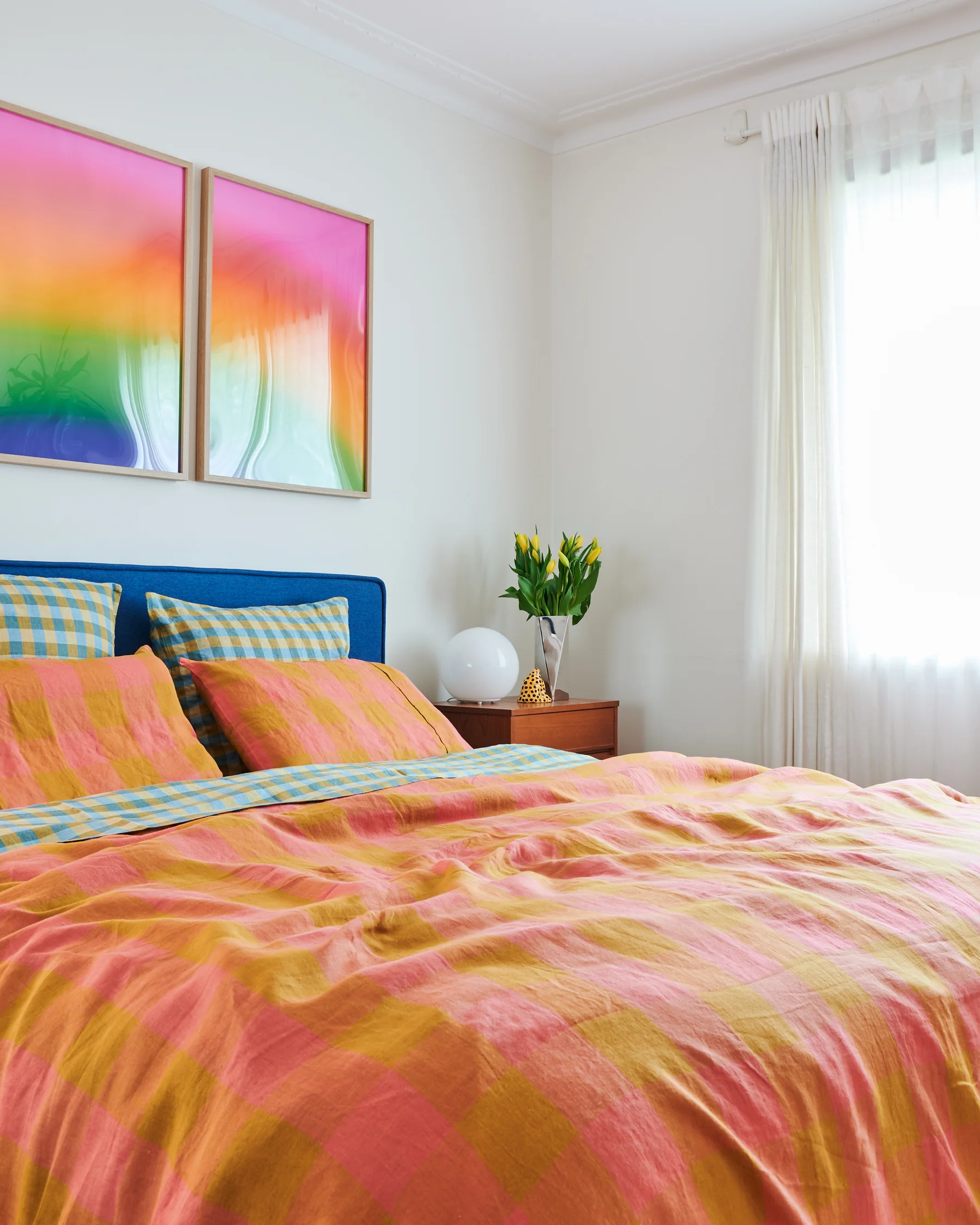 Toasted Marshmallow Linen Quilt Cover - Image 3