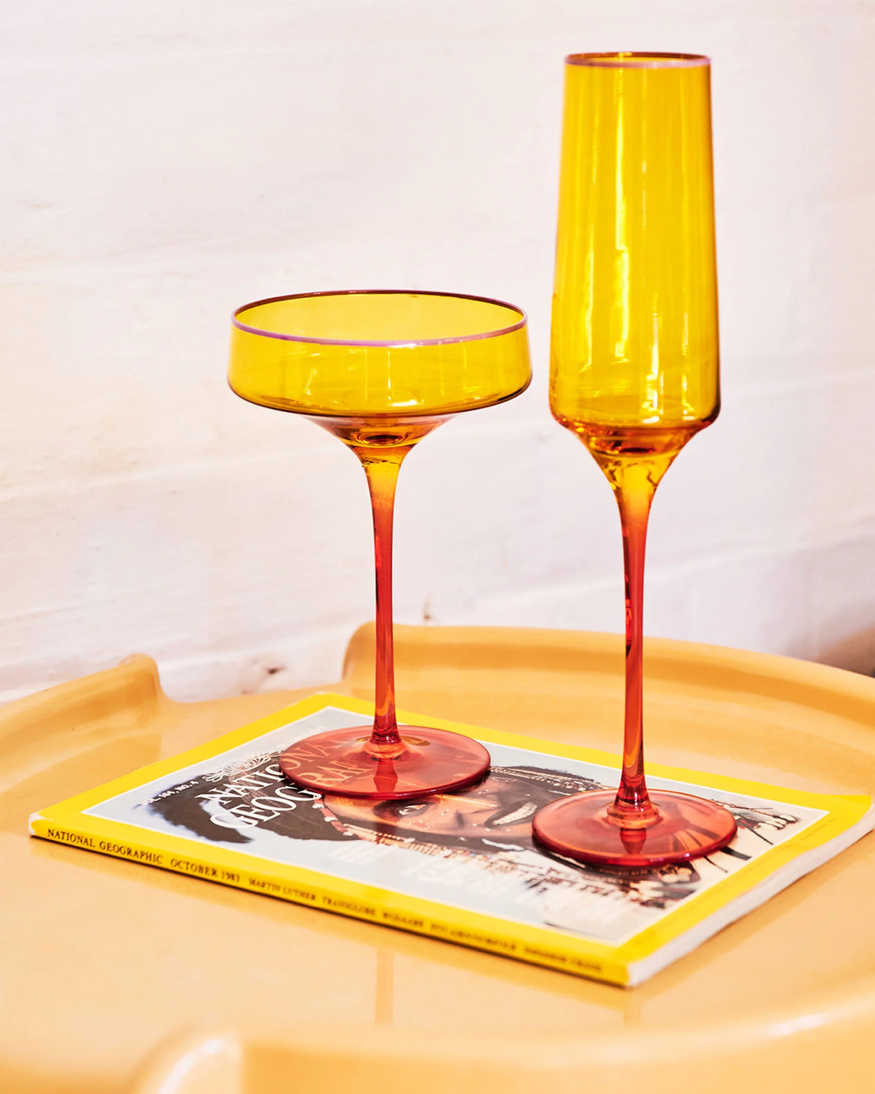 Tropical Punch Champagne Glass 2P Set - Image 2