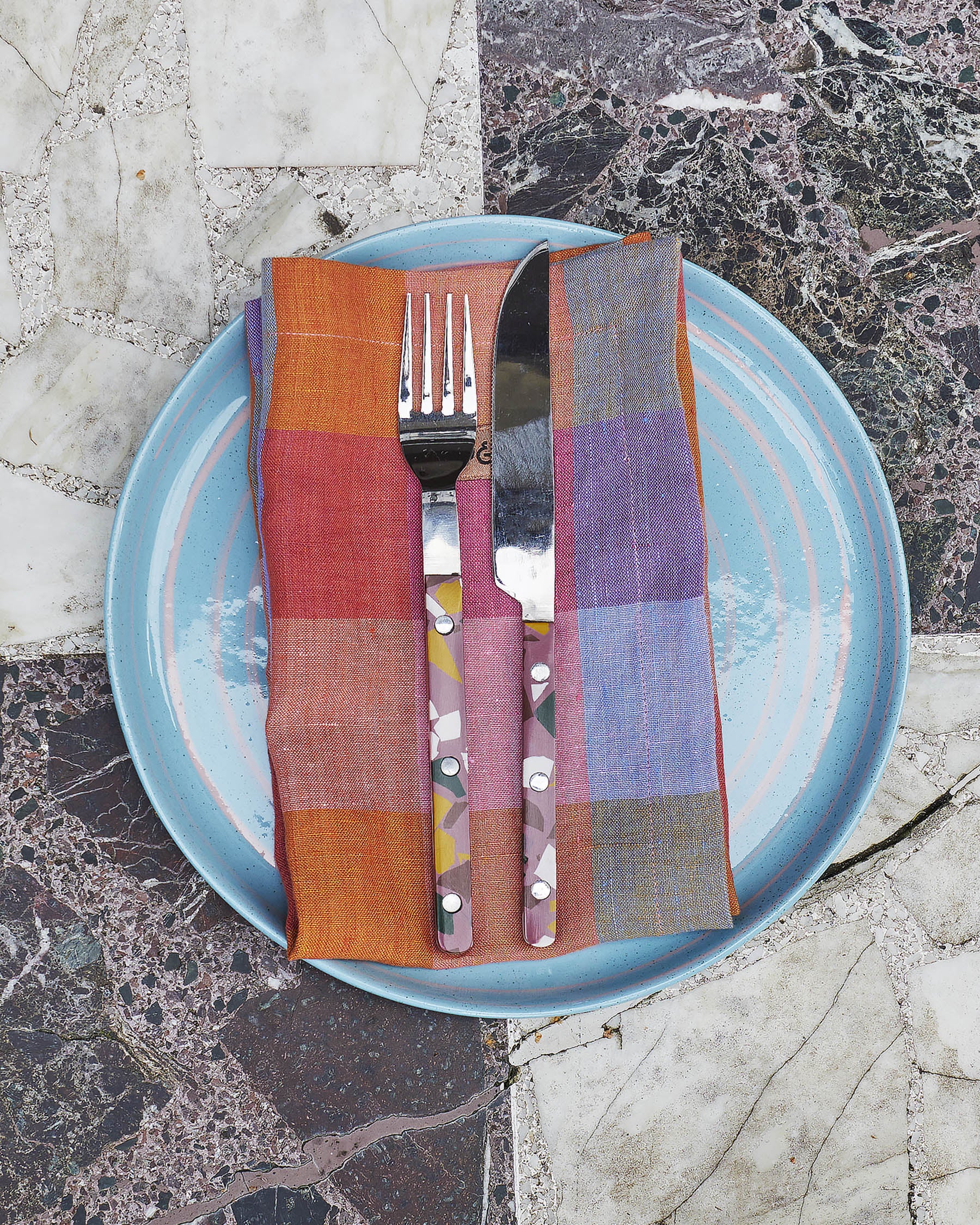 Tutti Frutti Linen 4P Napkin Set - Image 6