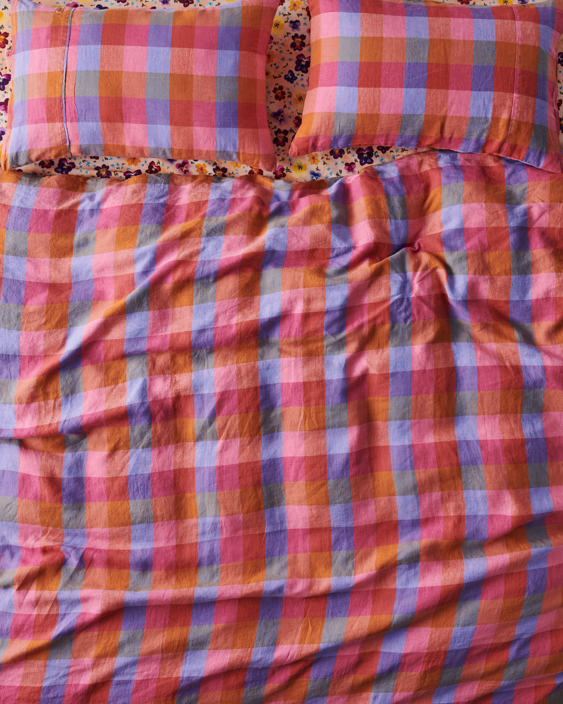 Tutti Frutti Linen Quilt Cover - Image 5