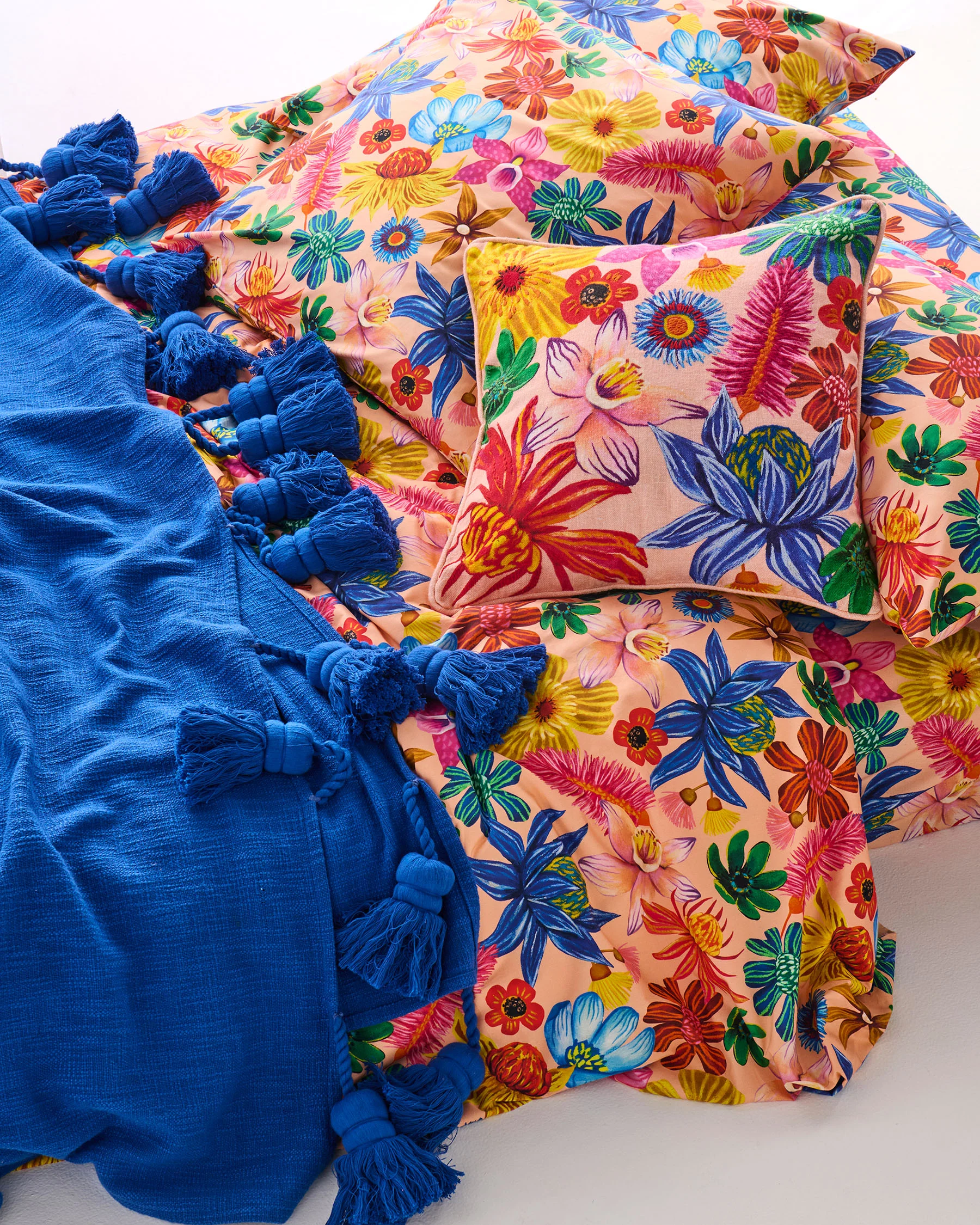 Ultramarine Tassel Throw - Image 7