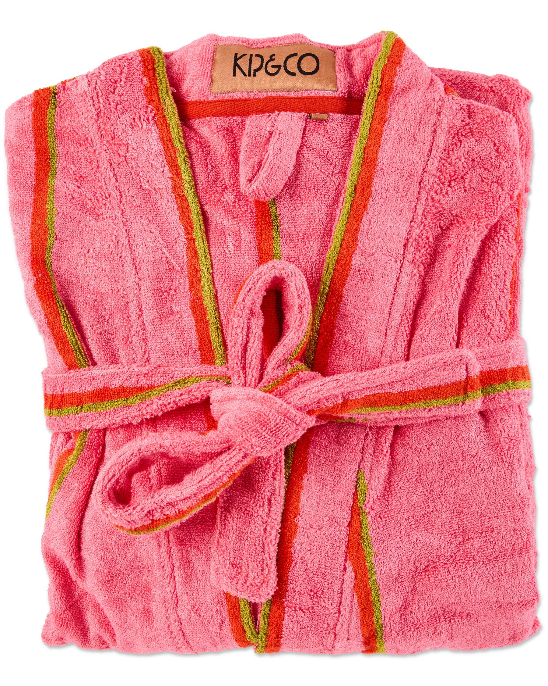 Wategos Soiree Stripe Bamboo Terry Bath Robe - Image 9