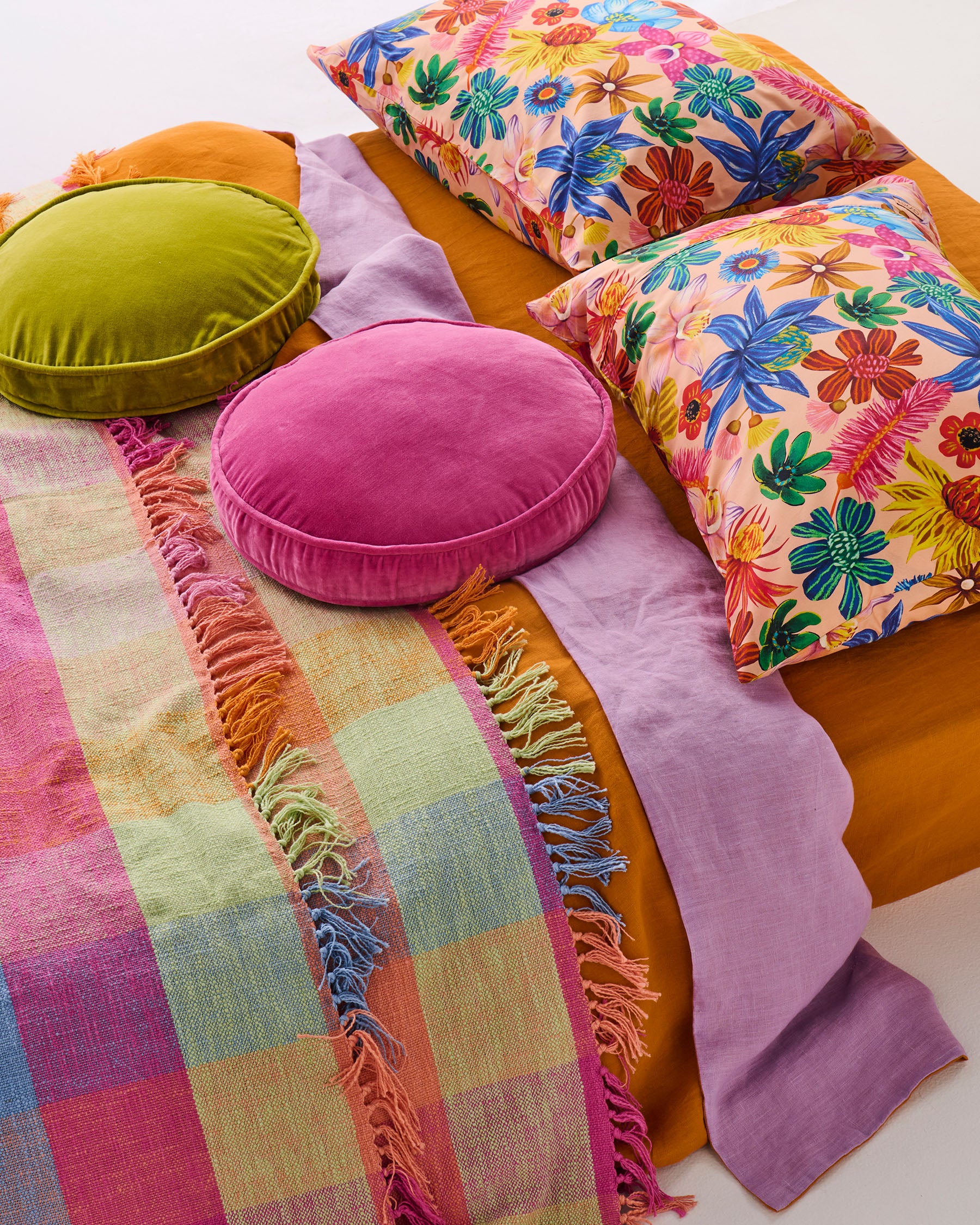 Wild Flowers In Bloom Organic Cotton Pillowcases - Image 4