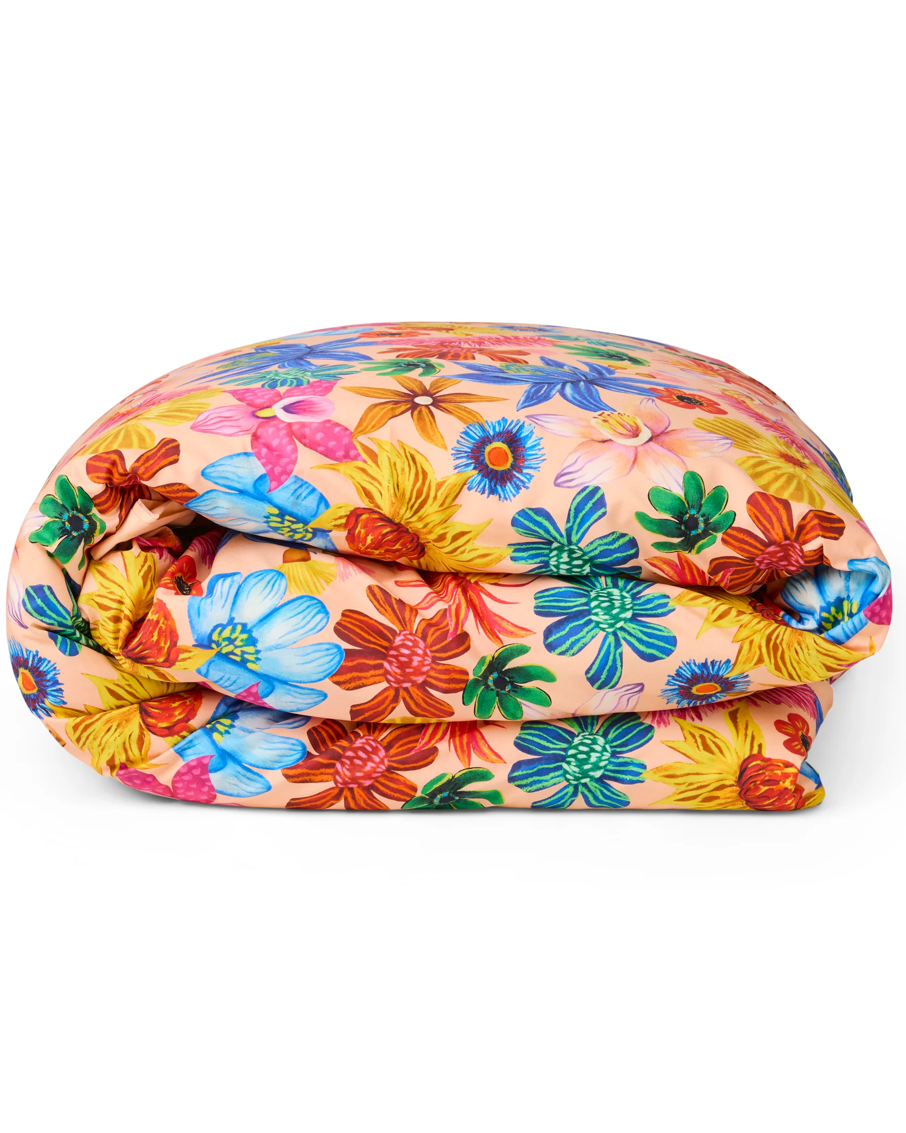 Wild Flowers In Bloom Organic Cotton Quilt Cover