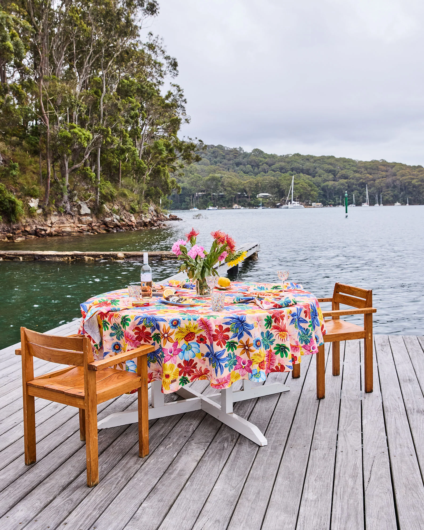 Wild Flowers In Bloom Tablecloth - Image 2