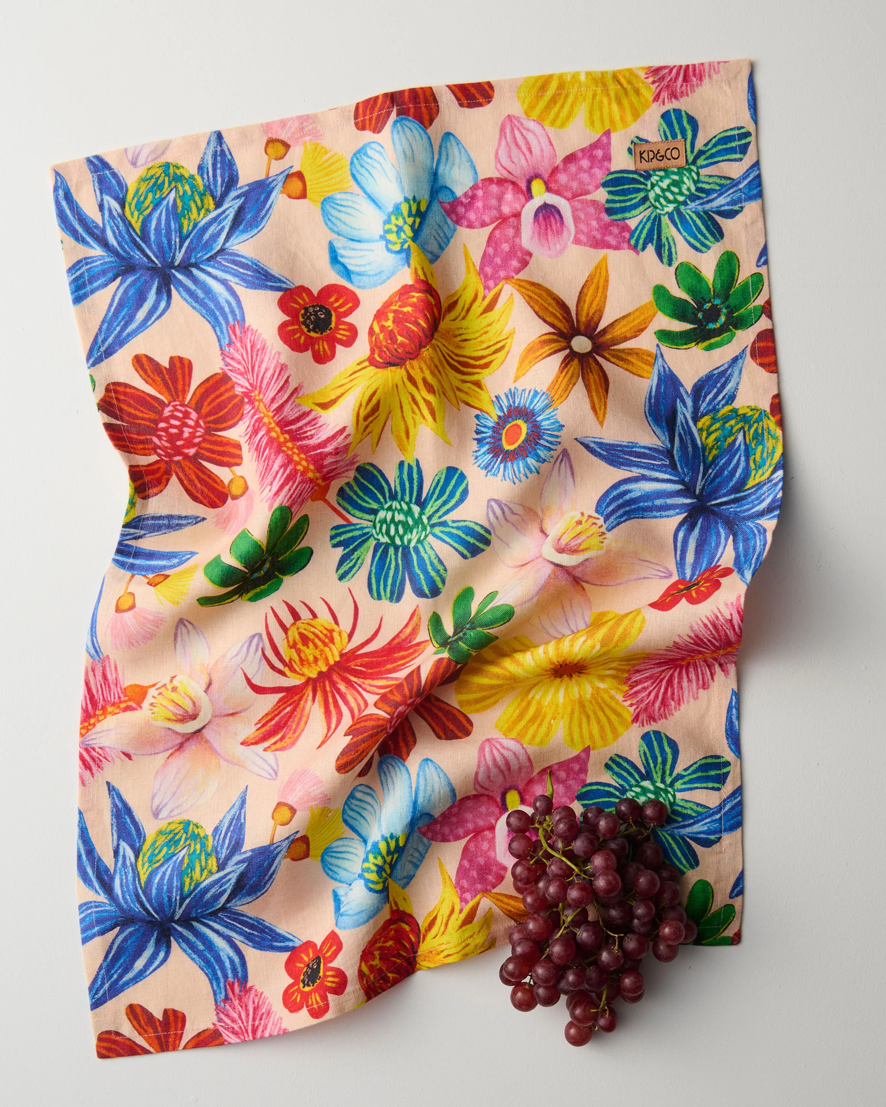Wild Flowers In Bloom Tea Towel - Image 3