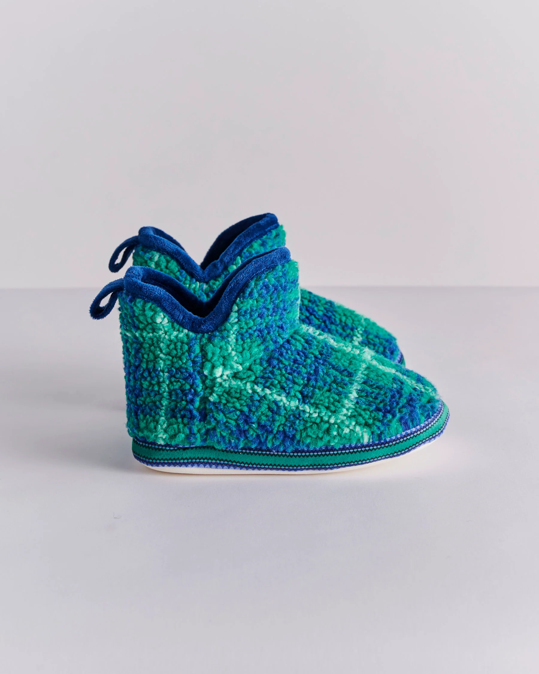 Wilderness Tartan Sherpa Kids Ankle Boot - Image 4