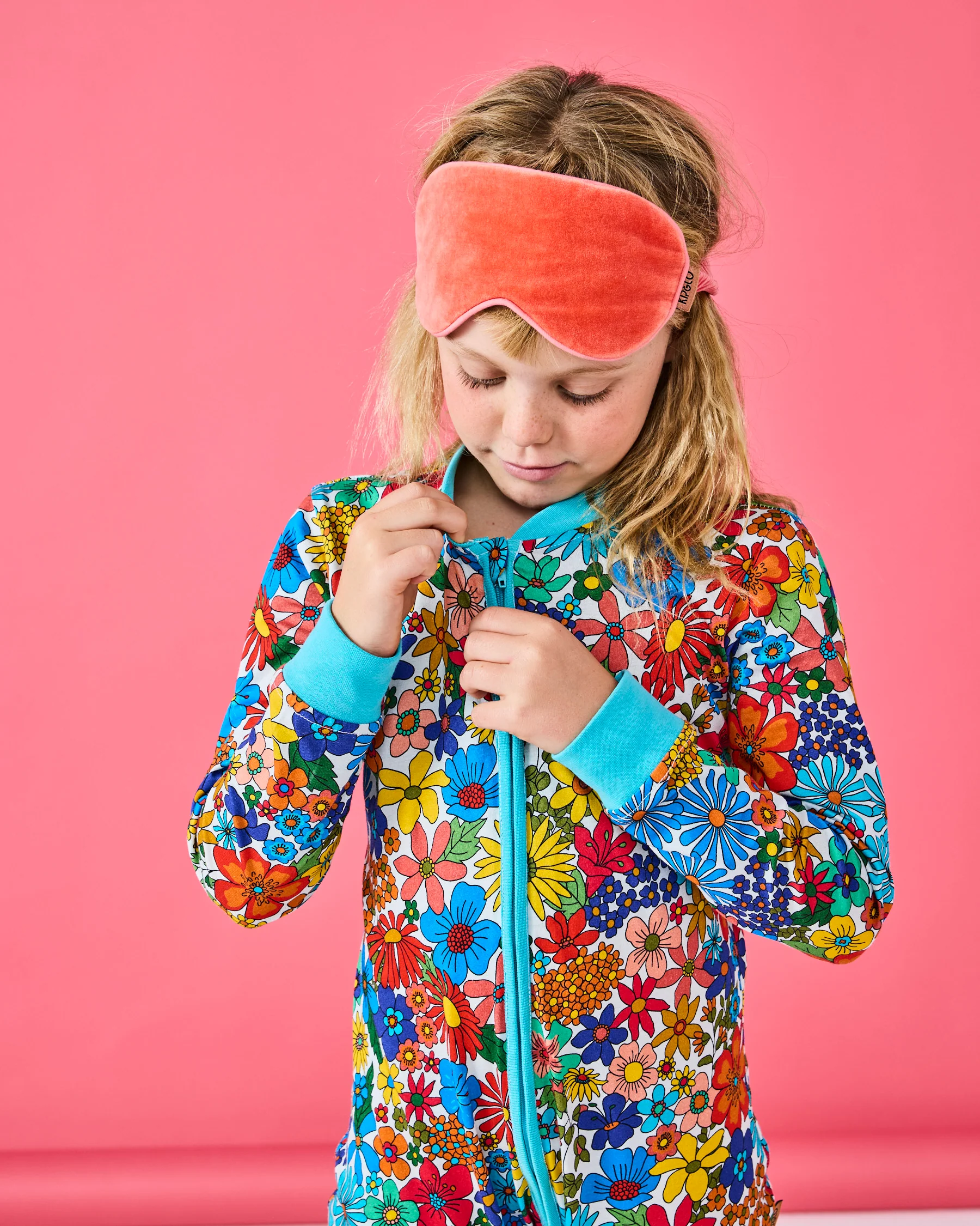Winter Fields Kids Organic Cotton Pyjama Onesie - Image 5