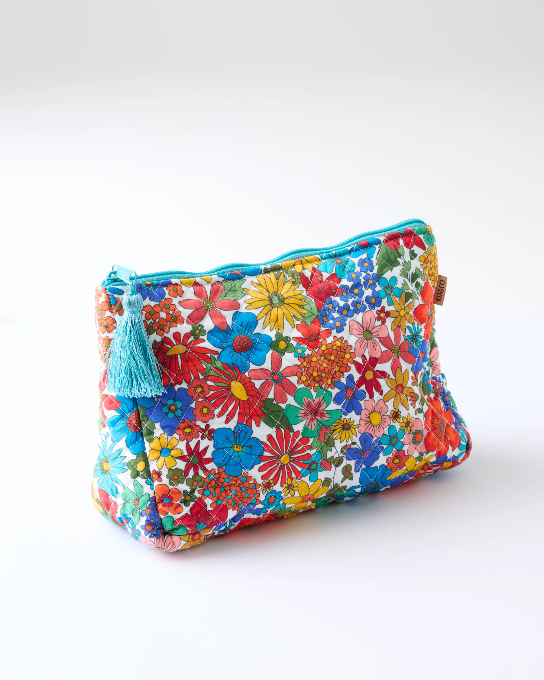 Winter Fields Quilted Cotton Toiletry Purse - Image 4