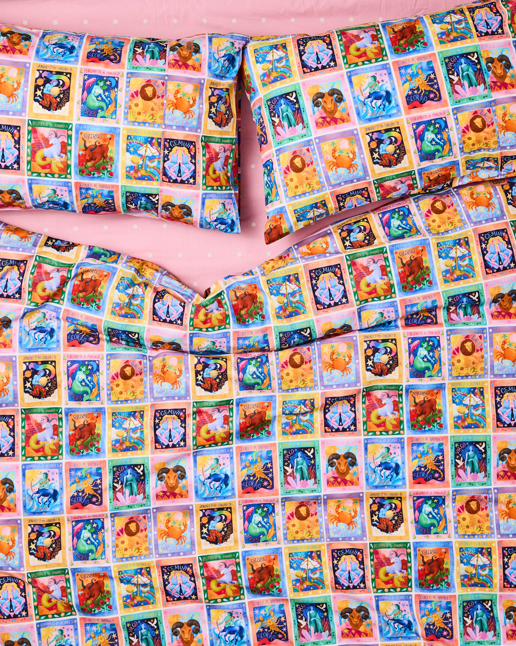 Zodiac Organic Cotton Quilt Cover - Image 6
